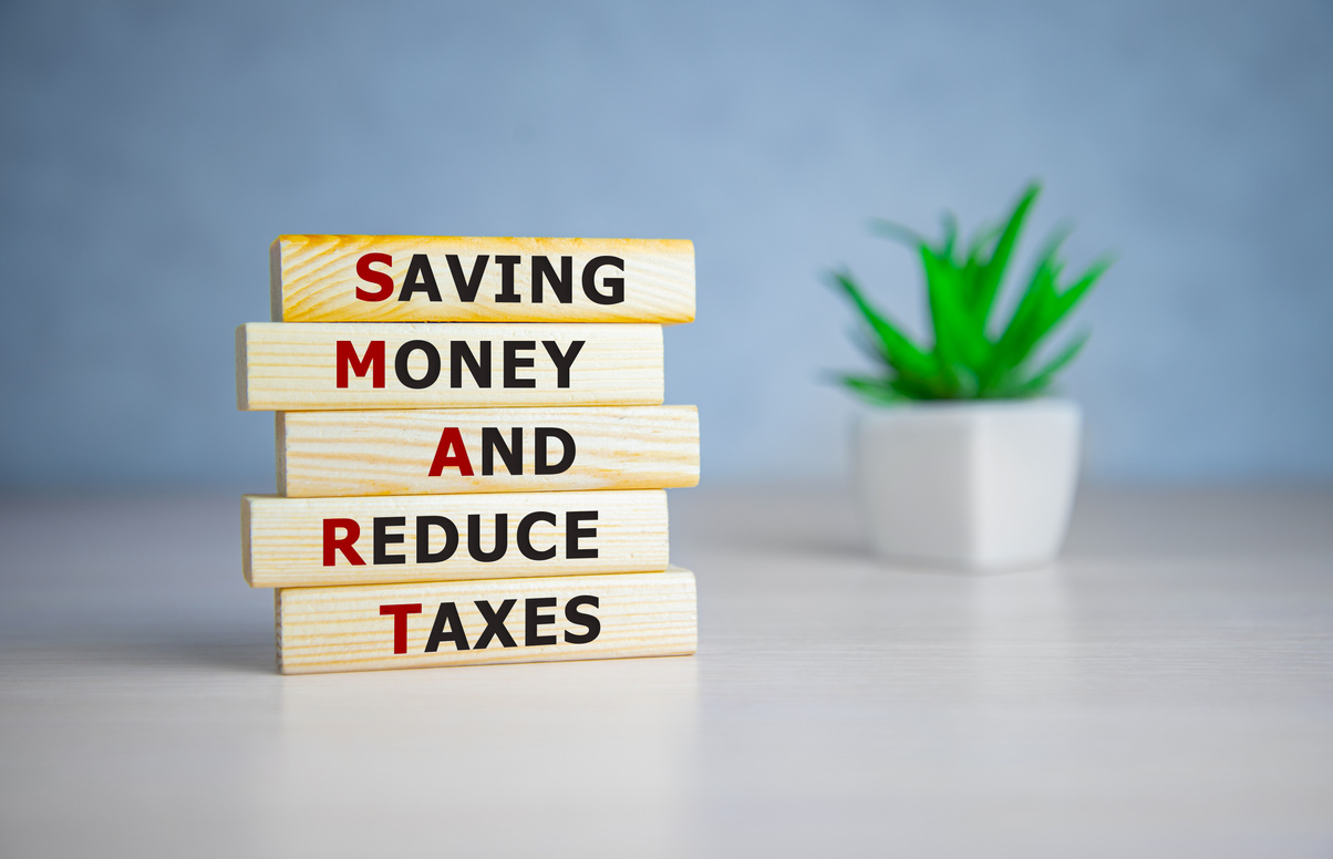 SMART - Saving Money and Reduce Taxes, business concept.
